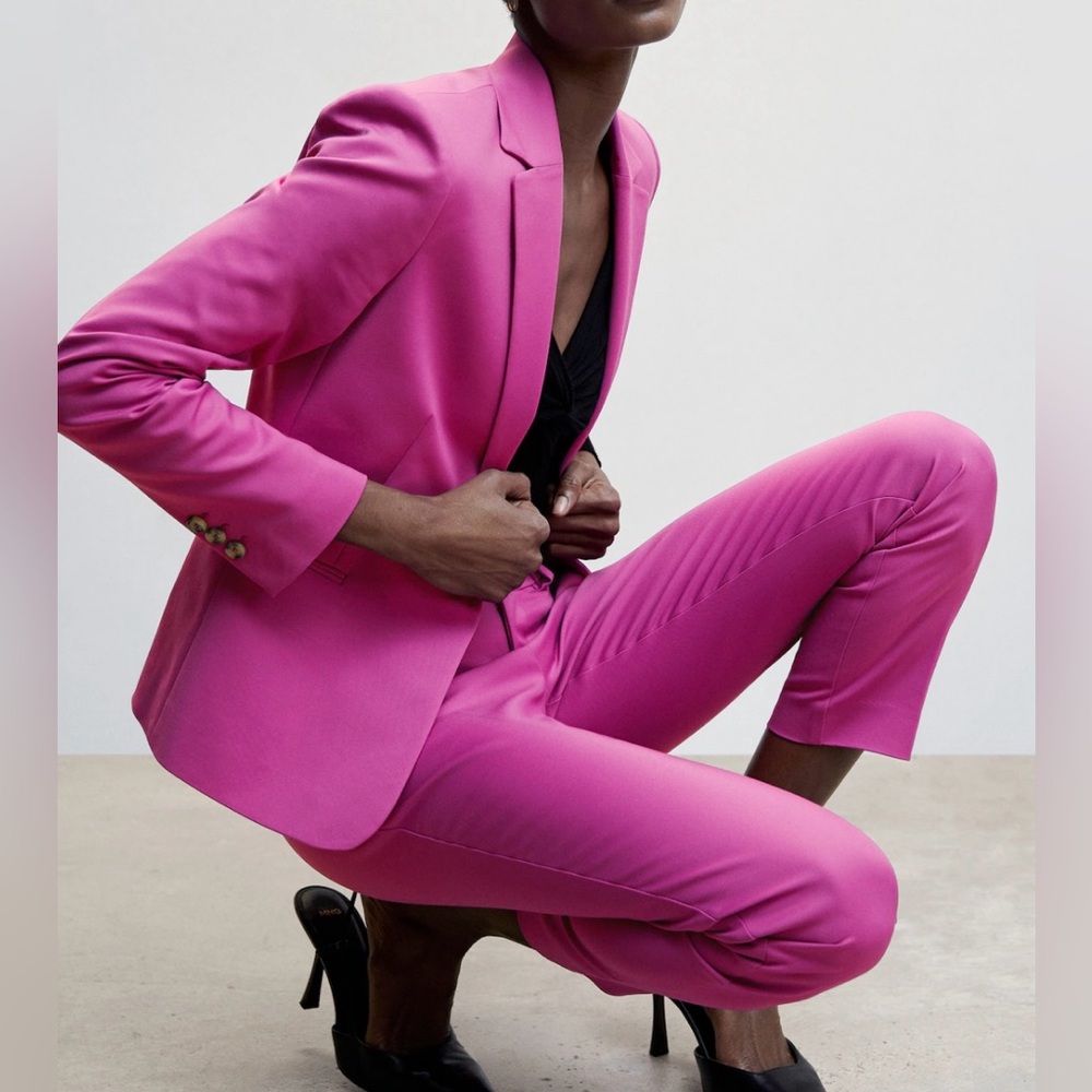 Skinny suit pants
